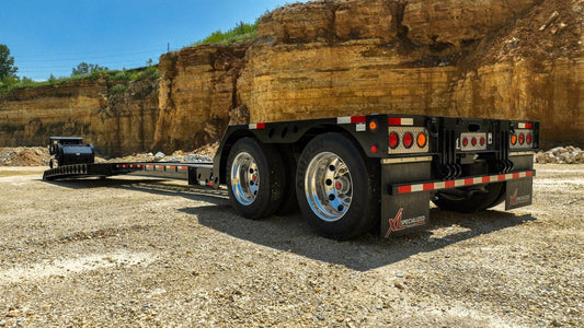 XL Specialized Heavy-Haul Lowboy Trailer | Model 90HDE | Overall Length 48' | Overall Width 102" | Capacity 45 Tons