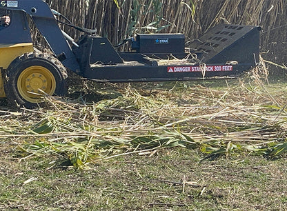 Star Industries Brush Cutter | Model 195-72 | Width 72" | 16–26 GPM | For Skid Steer
