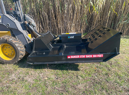 Star Industries Brush Cutter | Model 195-72 | Width 72" | 16–26 GPM | For Skid Steer