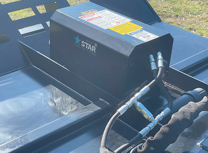 Star Industries Brush Cutter | Model 195-72 | Width 72" | 16–26 GPM | For Skid Steer