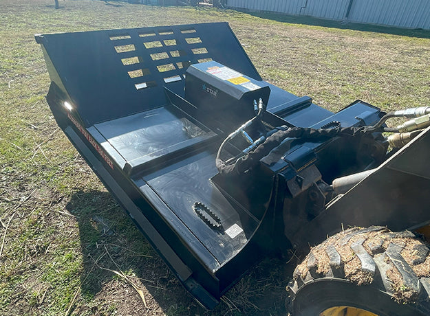 Star Industries Brush Cutter | Model 195-72 | Width 72" | 16–26 GPM | For Skid Steer