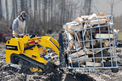 Baumalight Mini Track Loader | Model TRL630Y | Width 40" | Yanmar 22.8 HP | 2-Speed | 10.5 GPM