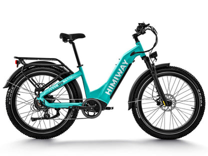 HIMIWAY Zebra Premium All-terrain Electric Fat Bike | 750W | 48V 20Ah Battery