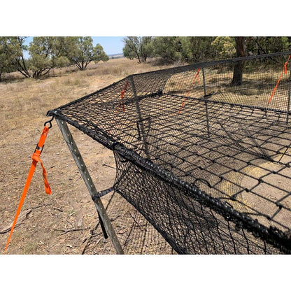 Pig Brig Portable Multi-Catch Wild Hog Trap | Size 20' | Double-Wall Hog Trap Net | Multi-Catch Wild Boar Control