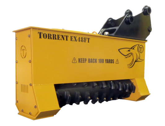 TORRENT	EX48 MULCHER EXCAVATOR 35,000LBS-66,000LBS 48" CUTTING WIDTH FOR EXCAVATOR