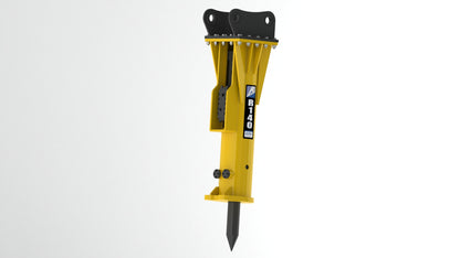 Arrowhead Rockdrill R90 Excavator Hammer | 6,640 lbs - 28,660 lbs | (24 GPM - 32 GPM) 1,475 ft lb Class | For Excavators