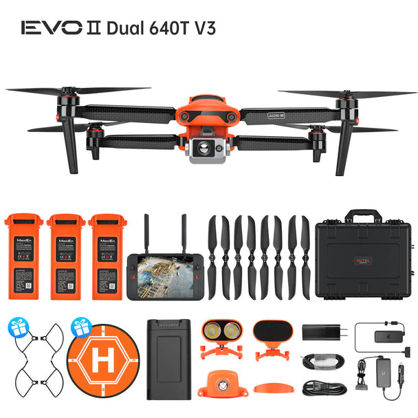 Autel Robotics EVO II Dual 640T V3 Thermal Drone Enterprise Bundle