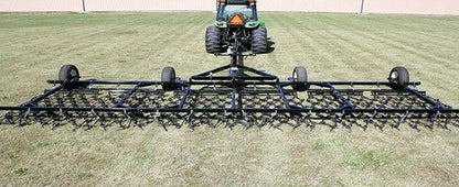 Ogden Metalworks Hydraulic Fold Drag Harrows | Model HC Series | Working Width 16'-30' | For Tractors