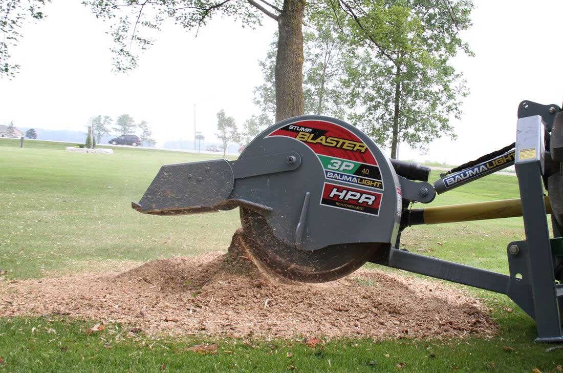 BAUMALIGHT 3P40	STUMP GRINDER 60HP-120HP For TRACTOR