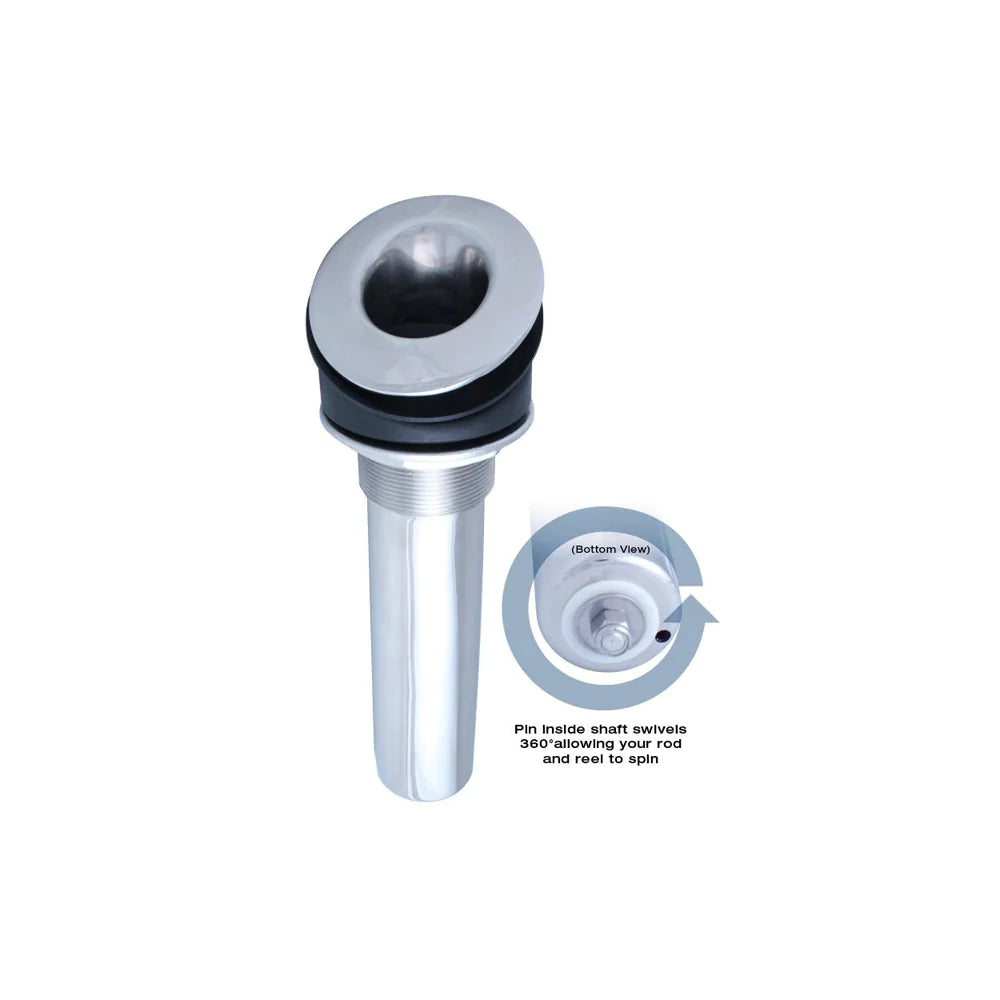 Gemlux Rod Holder HD Screwless With Swivel | 2.625" Cutout Size | 12.74" Height | 4.36" Length/Width | 5.5 lbs