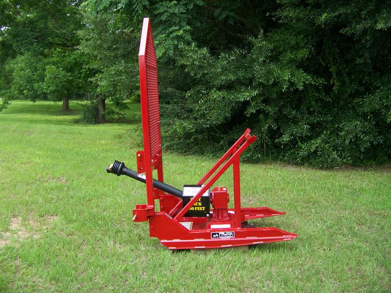 BROWN TSG-200 30” Cutting disc Tree Saw with Grapple with Driveline 3-Point Hitch For Tractor