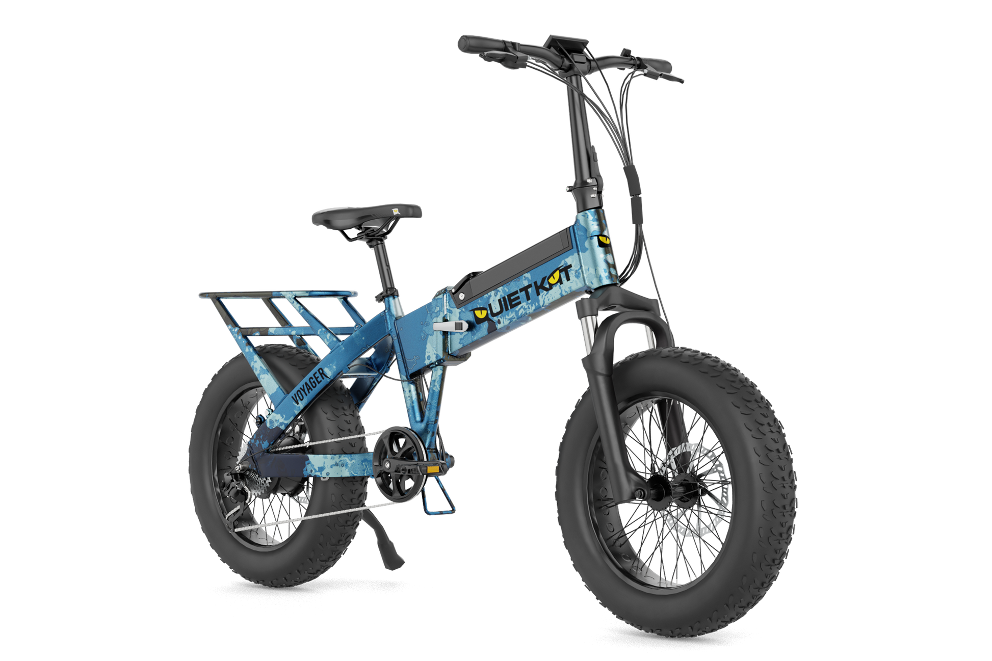 QuiteKat Voyager Off-Road Fat Tire Folding Electric Bike – Ripping It Outdoors