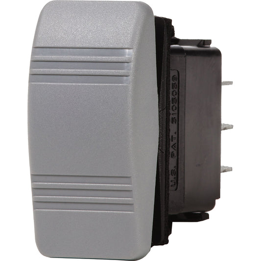 Blue Sea 8234 Water Resistant Contura III Switch - (ON)-OFF-(ON) - Grey [8234]