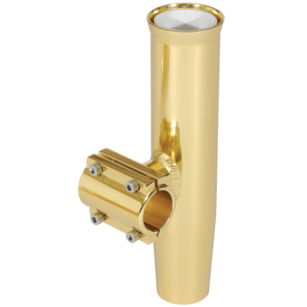 Lee's Clamp-On Rod Holder - Gold Aluminum - Horizontal Mount - Fits 2.375" O.D. Pipe [RA5205GL]