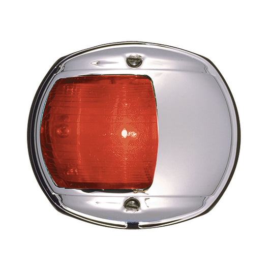 Perko LED Side Light - Red - 12V - Chrome Plated Housing [0170MP0DP3]