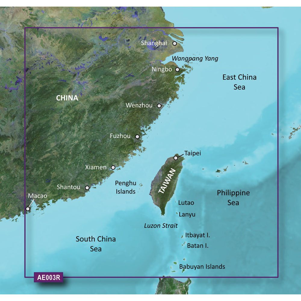 Garmin BlueChart g3 HD - HXAE003R - Taiwan - microSD/SD [010-C0878-20]