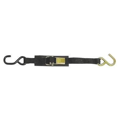 BoatBuckle® Kwik‑Lok Transom Tie‑Down – Pair | 1″ × 4′ | 1,200 lb Break Strength
