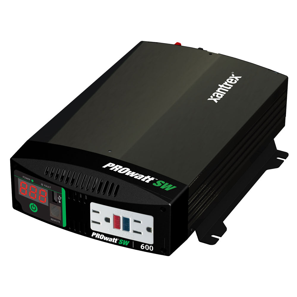 Xantrex PROwatt SW Sine Wave Inverter 540W Continuous 1200W Surge True Sine Wave for Recreational and Commercial Applications