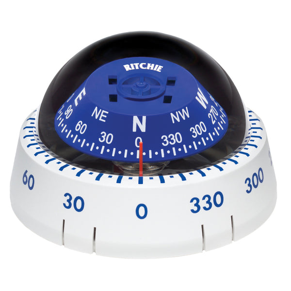 Ritchie XP99W Kayaker Compass Surface Mount White XP99W – Ripping