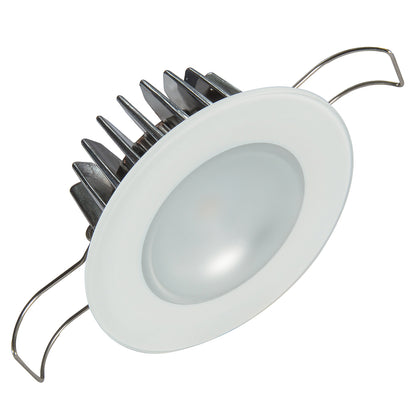 Lumitec Mirage - Flush Mount Down Light - Glass Finish/No Bezel - 2-Color White/Red Dimming [113192]