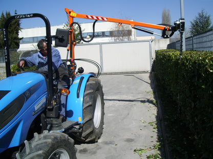 Tifermec Boom Mower Hedge Cutter | Model MTS 370 - MTS 260 | Max Reach 5' 2" - 17' 5" | 3-PT | For Tractor