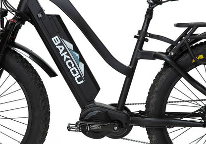 Bakcou E Bikes Mule Step-Through (ST) 24" Tires Full Suspension Electric Bikes