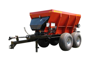 Pequea SL10/(830258) Steel SL10 Lime Spreader With 21.5L x 16.1 x 10-Ply Tires | at least 100-150 HP | For Tractor