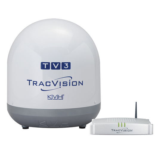 KVH TracVision TV3 w/IP-Enabled TV-Hub  Linear Universal Single-Output LNB [01-0368-02]