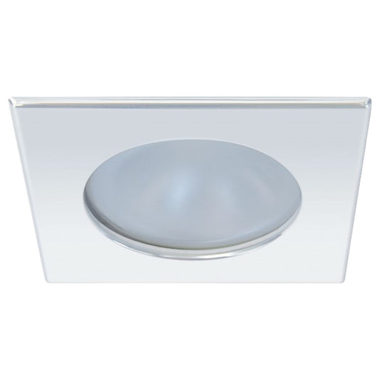 Quick Blake XP Downlight LED -  4W, IP66, Screw Mounted - Square Stainless Bezel, Round Daylight Light [FAMP3022X01CA00]