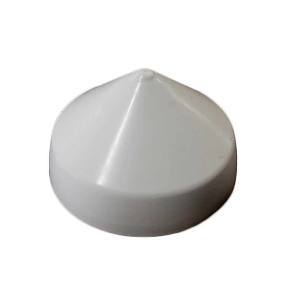 Monarch White Cone Piling Cap - 6" [WCPC-6]