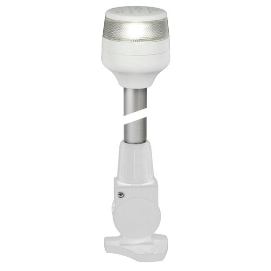 Hella Marine NaviLED 360 Compact All Round Lamp - 2nm - 12" Fold Down Base - White [980960311]