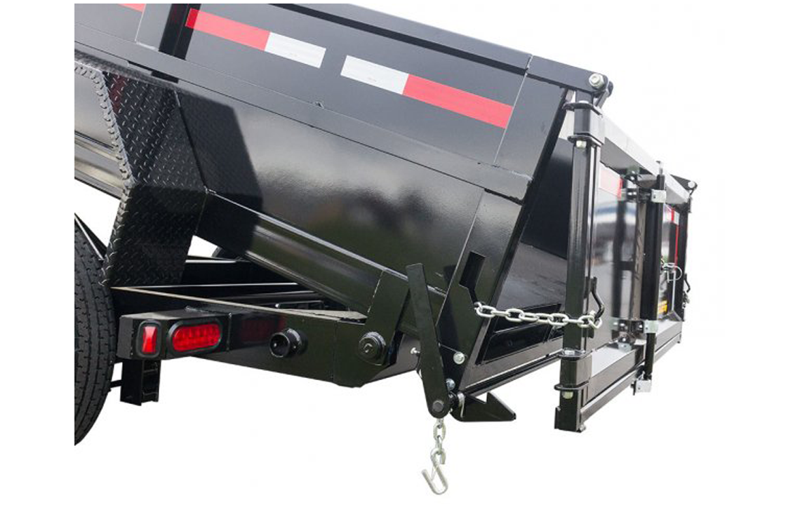 Pequea Dump Trailers 10,000 lbs GVWR (Gooseneck) | 12' and 14' Bed Lengths | Heavy-Duty Equipment Trailer