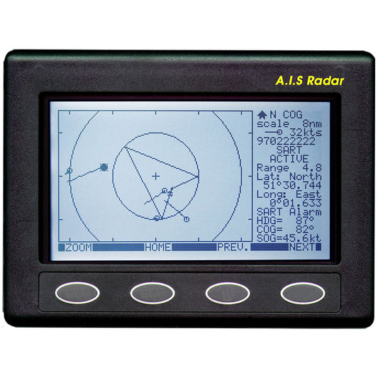 Clipper AIS Plotter/Radar - Requires GPS Input  VHF Antenna [CLIP-AIS]
