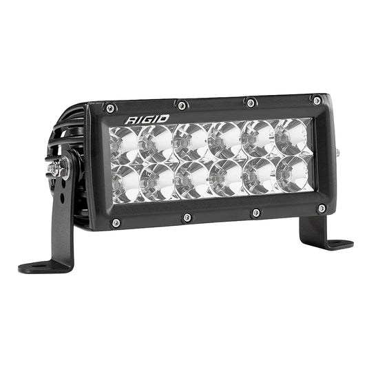 Rigid Industries | E-Series PRO 6" Flood LED Light Bar | Black  [106113]