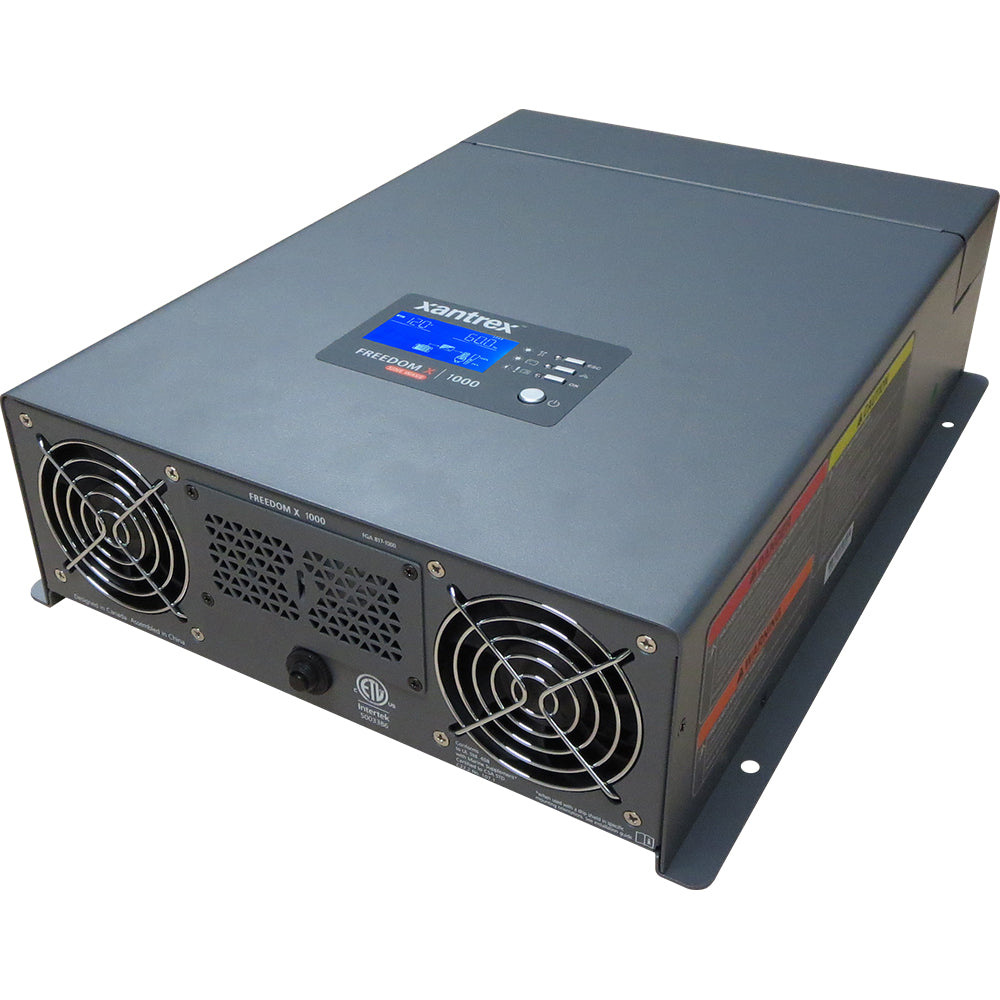 Xantrex Freedom X 1000W True Sine Wave Inverter 12VDC to 120VAC Compact Power Solution