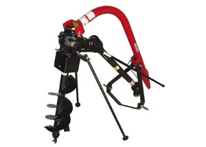 Worksaver | 3-Point PTO Post Hole Digger | Model 300 To 925 Series | Auger Size Up to 30" | Horsepower 18 To 70 HP | For Tractors