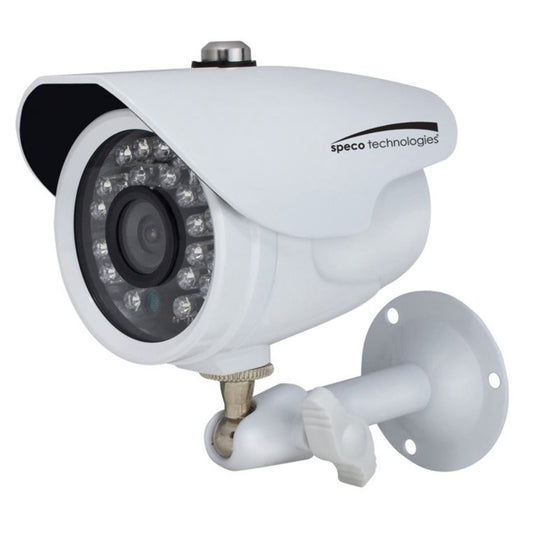 Speco HD-TVI 2MP Color Waterproof Marine Bullet Camera w/IR, 10 Cable, 3.6mm Lens, White Housing [CVC627MT]