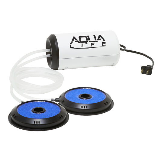 Frabill Aqua-Life Aerator Dual Output 110V - Greater Than 100 Gallons [14212]