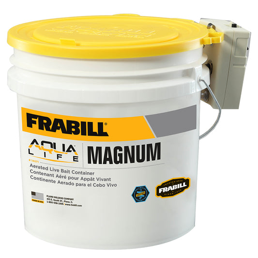 Frabill Magnum Bucket - 4.25 Gallons w/Aerator [14071]