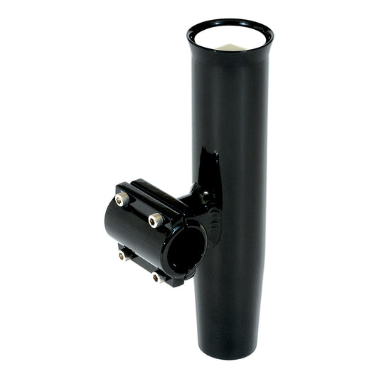 Lees Clamp-On Rod Holder Horizontal Mount - Aluminum - Pipe Size #5 - 2.375" - 2-3/8" OD - Black [RA5205BK]