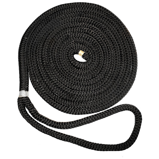 New England Ropes 5/8" Double Braid Dock Line - Black - 50 [C5054-20-00050]