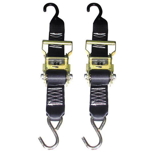 Rod Saver Stainless Steel Retractable Transom Tie-Down - 40 - Pair  [SSRT40]