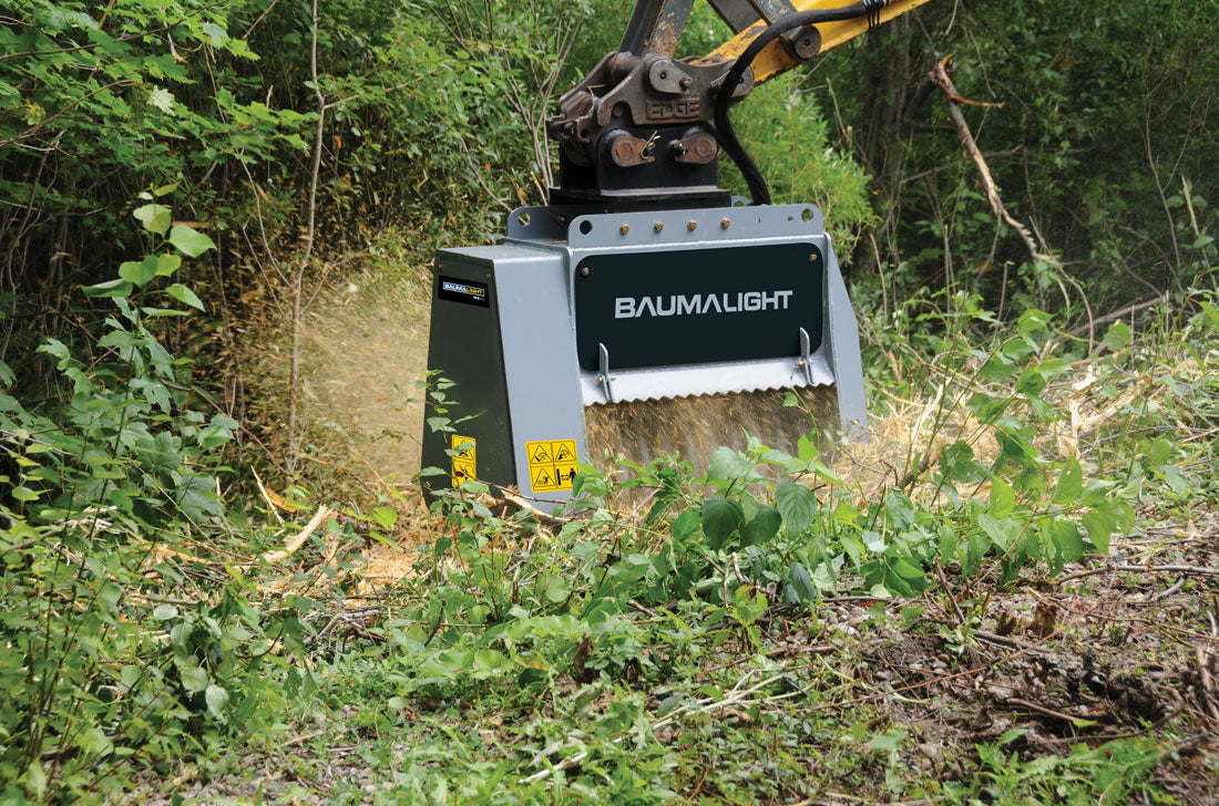 BAUMALIGHT MX530/C530 D004560 MULCHER EXCAVATOR 12,000LBS-18,000LBS WACKER NEUSON ET65 30" CUTTING WIDTH For Excavator