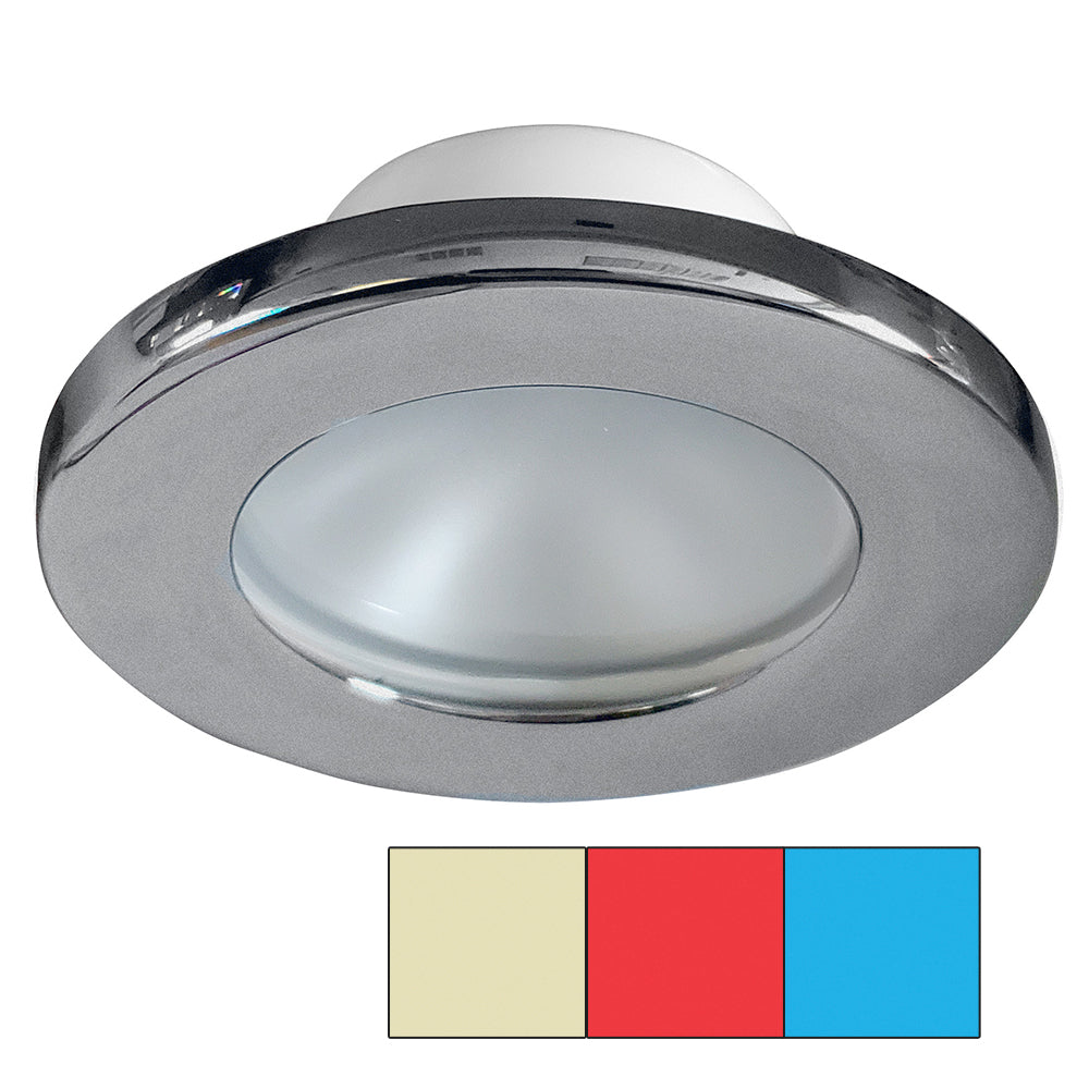 i2Systems Apeiron A3120 Screw Mount Light - Red, Warm White  Blue - Brushed Nickel [A3120Z-41HCE]