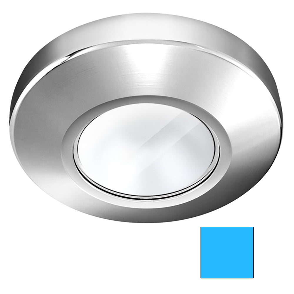 i2Systems Profile P1100 1.5W Surface Mount Light - Blue - Chrome Finish [P1100Z-11E]