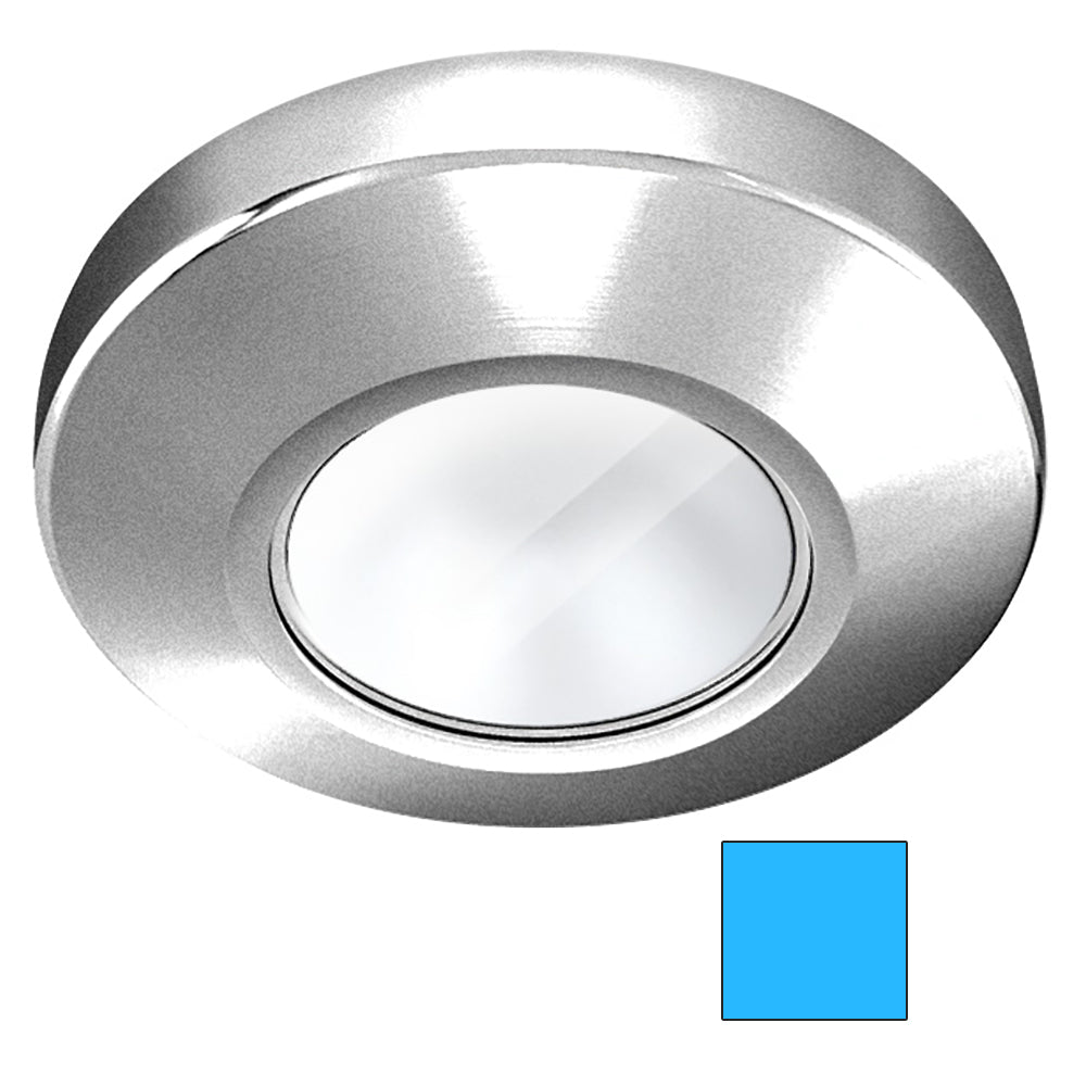 i2Systems Profile P1100 1.5W Surface Mount Light - Blue - Brushed Nickel Finish [P1100Z-41E]