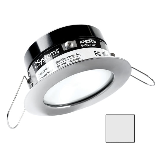 i2Systems Apeiron A503 3W Spring Mount Light - Cool White - White Finish [A503-11AAG]