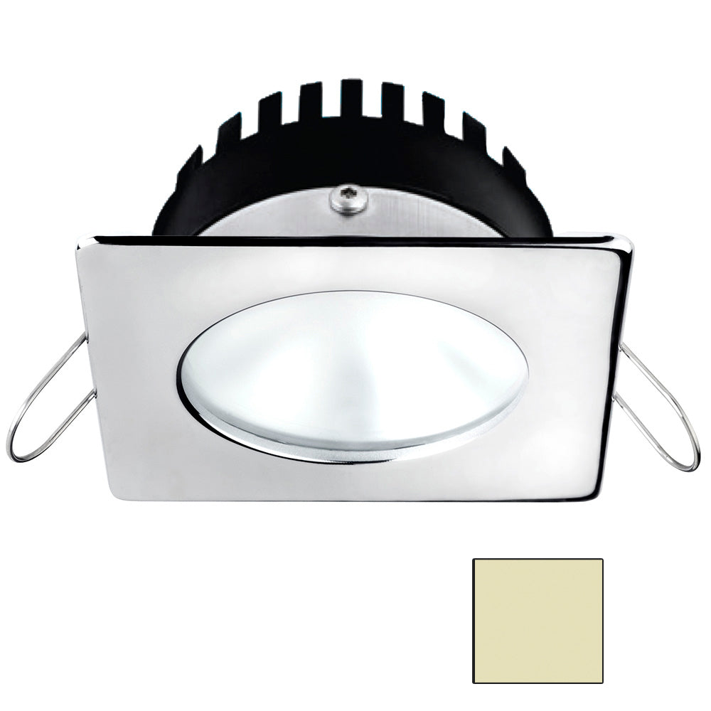 i2Systems Apeiron A506 6W Spring Mount Light - Square/Round - Warm White - Polished Chrome Finish [A506-12CBBR]