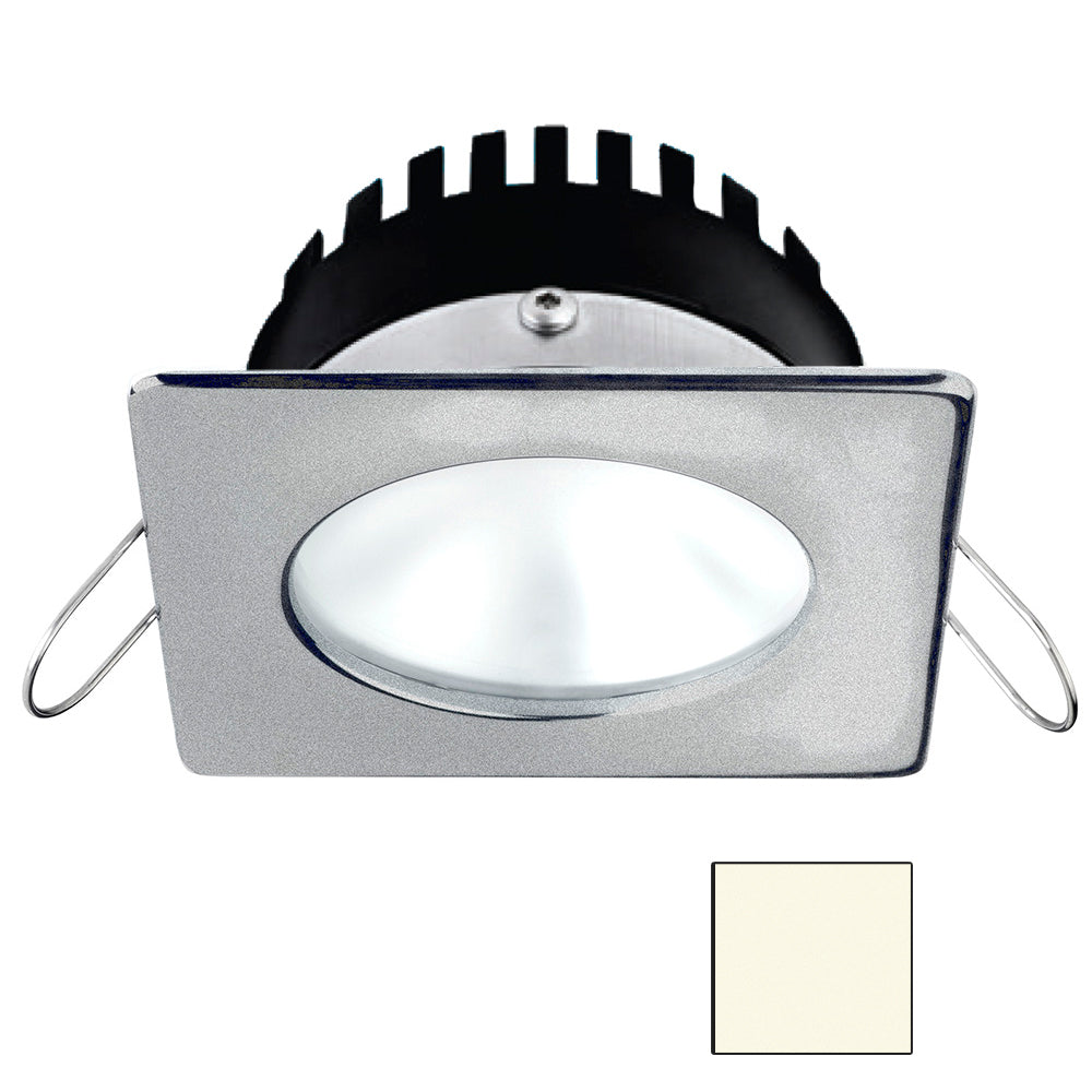 i2Systems Apeiron PRO A506 - 6W Spring Mount Light - Square/Round - Neutral White - Brushed Nickel Finish [A506-42BBD]