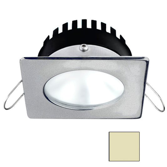 i2Systems Apeiron PRO A506 - 6W Spring Mount Light - Square/Round - Warm White - Brushed Nickel Finish [A506-42CBBR]